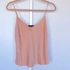 J crew 100% silk camisole blouse - size XS - peachy pink